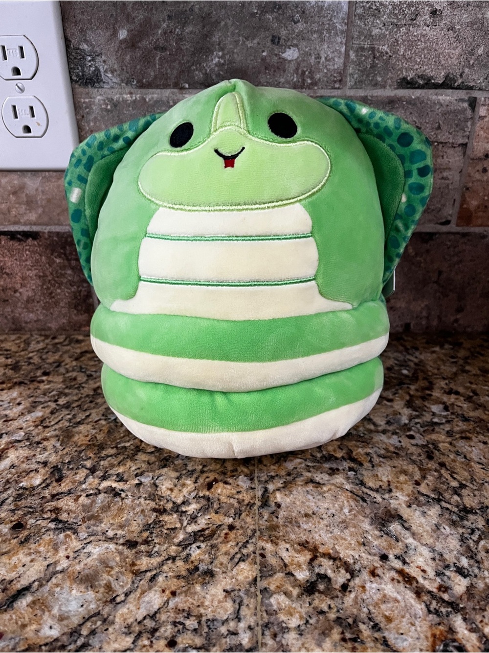 Squishmallows "Khaled" the Cobra NWT cobra-style top stuffed animal